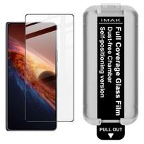For Honor Magic V6 5G Glass IMAK Dust-free Cabin Full-screen Tempered Glass Film Supports Fingerprint Unlock Honor Magic V6 5G
