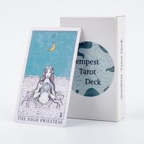 Ocean Themed Tempest Tarot  Deck 78 Card Divination Set  10.4*6.1cm Beautifully Designed for Board Games and Tarot Reading balta