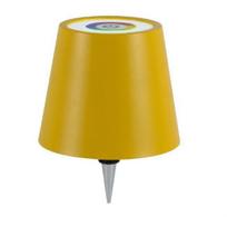 Wireless Bottle Lamp with RGB Mode and Stepless Dimming - Rechargeable LED Bottle Lamp Shade - Yellow