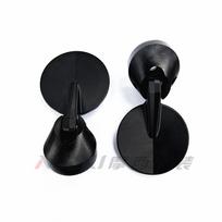 Vespa Primavera Sprint 150 & GTS300 Modified Rearview Mirror for 6th Day GTV Handlebar juoda