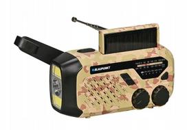 Avarinis radijas Blaupunkt ER10DC AM/FM, LED žibintuvėlis, 2000 mAh baterija