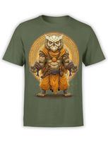 Temple Sentinel Owl Warrior Tshirt Unisex S