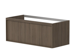 Spintelė po stalviršiu Kame SOLE, BUC/10-3DR/N08-SOL, 100 cm, Dūminio ąžuolo faneruotė
