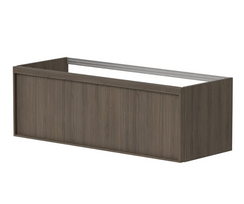 Spintelė po praustuvu Kame SOLE, BU/12-3DR/N08-SOL, 120 cm, Dūminio ąžuolo faneruotė