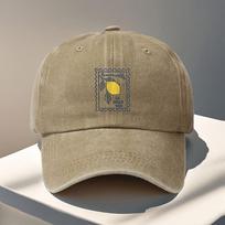 La Dolce Vita Lemon Baseball Cap Unisex Adjustable 1pc
