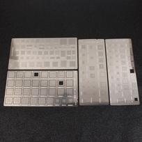 4 vnt. Universalūs BGA reballing šablonai MTK MSM CPU PM maitinimo IC sodinimui litavimo tinklelis