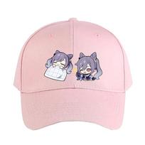 Chibi Keqing Genshin Impact Cap Summer Woman Man Adult Casual Fashion Casual Adjustable Fishing Hat Sun Hat Adjustable