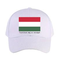 Hungarian Flag Tiszttsuk meg az orszgot Baseball cap woman men summer Casual sun hat Adult adjustable hiking fishing hat Adjustable
