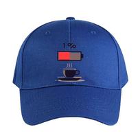 Battery at  Powered by Coffee Woman Man Baseball Cap Adult Adjustable with Curved Brim Hiking Fishing Hat trucker cap Adjustable