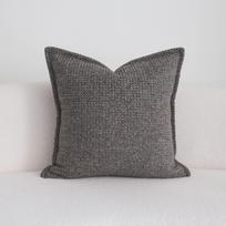 30X50/45X45CM Prancūziškas dekoratyvinis pagalvės užvalkalas Paprasti spausti kraštai Juosmens pagalvės užvalkalas Namų dekoratyvinis pagalvės užvalkalas 30x50cm gray
