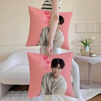 Actor L-Lee star Jong S-Suk pillowcase living room sofa chair cushion cover home room decoration without pillow core 30x30cm