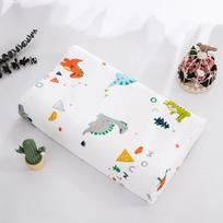Child Cotton Latex Pillow Cover Kid Memory Foam Pillowcase Baby Cushion Cover 27x44/30x50cm Latex Pillow Case Cover for Bedroom 27x44cm
