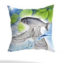 Frutiger Aero Art Pillow Case Pillow Case Living Room Sofa Cushion Cover Suitable For Home Bedroom Room Decoration 45x45cm