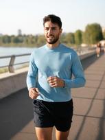 Icaruk Men'S Spring/Autumn Solid Spandex Sports Innerwear Tee199 Reference/48(95)