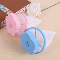 Pet Hair Remover for Washing Machine Floating Pet Fur Catcher Laundry Lint mėlyna
