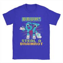 Unisex Unisex TShirt Steal A Brainrot Six Seven 67 Italian Brainrot Gaming Humor Pure Cotton Tees Short Sleeve T Shirt Clothes S