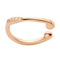 Vendome Aoyama Ear Cuff K18 Pink Gold Diamond AGAE1451H DI [Official] (Single Ear)