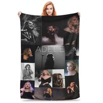 Adele Singer Muzikinė Antklodė Vilnos Komfortiška Lengva Plona Pledinė Antklodė Lovai Lovatiesė 130x150cm