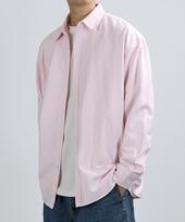 Johnny West Pipe Stripe Oxford Shirts (Strawberry Milk) 50(100)