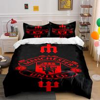 Manchester United Bedding Set Bedding set (1 duvet cover, 2 pillowcases, duvet not included) 135x200cm