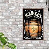 Metal Poster Whisky Bar, Vintage Black White 2D Tin Sign, Home Wall Decor
