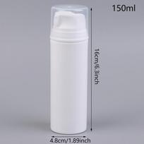 Daugkartinio pildymo tušti pompiniai buteliukai plastikiniai mini losjono vakuuminiai kosmetikos konteineriai kelioninis emulsijos dozatorius 35/50/75/100/150/200G 150g