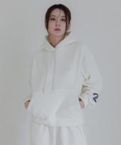 Kitty Pottery Reversible Boa Fur Hoodie Ivory Ivory/S