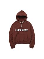Grimi Bookle Logo Hoodie(Brown) L