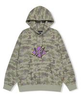 Yes Ic Y.E.S Camo Sign Hoodie Khaki L