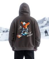 One Hundred Percent Ohpxjoy B Snowboard Fleece Hoodie Black/2Xl(110)