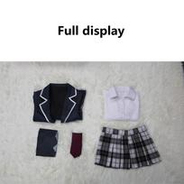 5 vnt. Rinkiniai Anime Aukštų pastatų invazija Mayuko Nise Cosplay Kostiumas Šviesūs Perukai Tenkuu Shinpan Moksleivės JK Uniforma Sijonas Moterims Karnavalinis Kostiumas S&High Rise Invasion