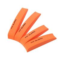 4Pcs Car Door Bumper Strips Edge Guards EVA Foam Anti-Collision Strip Car Door Guard Protector Anti-Scratch Sticker Car Styling 4pcs oranžinė