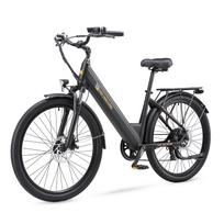 PURE UNICORN U2 Elektrinis dviratis 27,5'' 750W Variklis 48V12.8Ah Baterija 45km/h Maksimalus Greitis 60km Nuotolis Shimano 7-Pavarų juoda