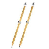 1/2/3/5/10 vnt. Veržlės dekompresijos rašiklis Streso mažinimo sriegiuotas medinis pieštukas Vaikams Suaugusiems Studentams 2pcs beige
