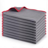 Carbon Fiber Microfiber Cleaning Cloth for Kitchen, Glass, and Car Washing. 30x30 cm