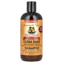 Sunny Isle, Itin tamsus Jamaikos juodojo ricinos aliejaus šampūnas, 12 fl oz