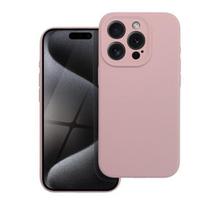 Telefono dėklas Forcell Silicone 2mm Case Iphone 15 Pro rausvas