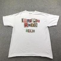 Trippie Redd Shirt Mens XL White 1400 Ransom Note Graphic Rap Tee Hip Hop Artist L