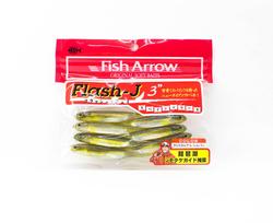 Fish Arrow Minkštas masalas Flash J 3 colių 7 vnt. pakuotėje #43 (5818)