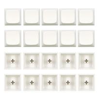 DIY Mechanical Keyboard, 20pcs Durable PBT Dye-sub Keycap for Creative XDA Profile 1U Height Gaming Keycap No Engraving balta