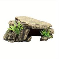 1 vnt. Akvariumo vėžlių talpyklos dekoracija Terasa Dirbtinis prieglobstis Dekoracija Ornamentas Reptilijų poilsio vieta Žuvims Vėžliukams Varlėms Vėžliams