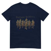 Buffalo Soldiers African American Black Military History Tshirt S