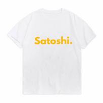 Funny Blockchain Bitcoin Satoshi Graphic TShirt Unisex Summer Cotton Streetwear Short Sleeve Birthday Gift Tee M