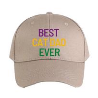 Best Cat Dad Ever Woman Man Baseball Cap Adult Adjustable with Curved Brim Hiking Fishing Hat trucker cap Street Fashion Adjustable
