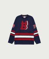 Bike Triple B Logo Football Jersey _ Navy Na/L