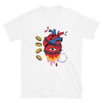 Broken Beating Heart Trippy Mythical Nightmare T-Shirt XXL