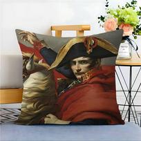 Napoleon Bonaparte Art Cushion Cover Car Throw Pillow Case For Sofa Car Christmas Gift 40x40cm 45x45cm 30x30cm