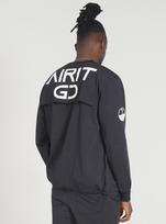 Aerit Rounding Training T-Shirt Am1118 Bk Black/3 Size(110-115)