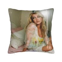 Singer Britney Spears Pillowcase Merchandise Printing Cushion Cover Decor  Pillow Case Cover Sofa Multi-Size 30×30cm