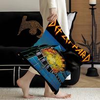 Classic Band Def L-leppard Classic Pillow Cushion Cover Pillowcase Living Room Sofa Home Decor Customized 30x30cm